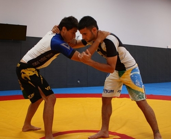 lutteurs grappling
