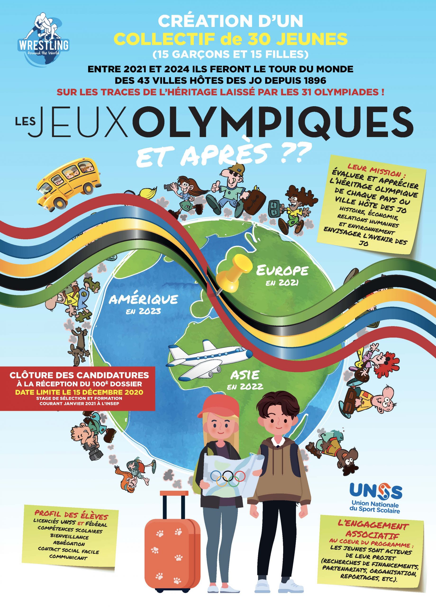 Calendrier Unss 2022 2023 WRESTLING AROUND THE WORLD   PROJET OLYMPISME