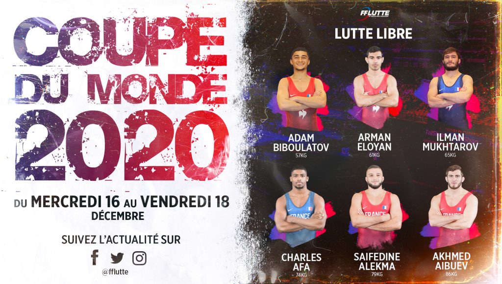 sélection lutte libre coupe du monde