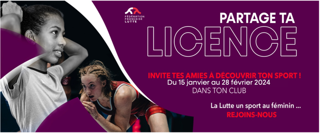 PARTAGE TA LICENCE 2024