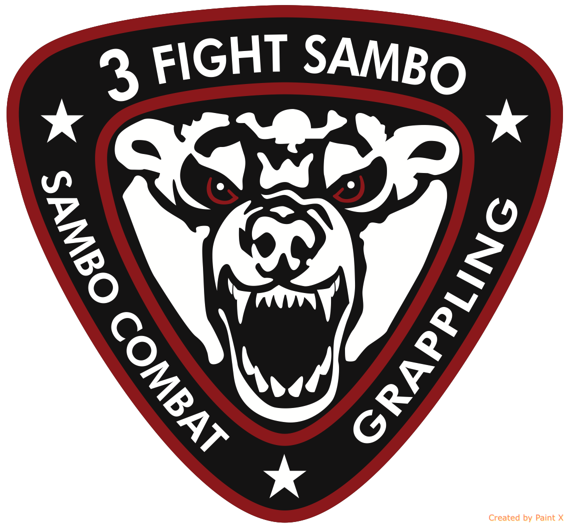 Logo club 3 FIGHT SAMBO