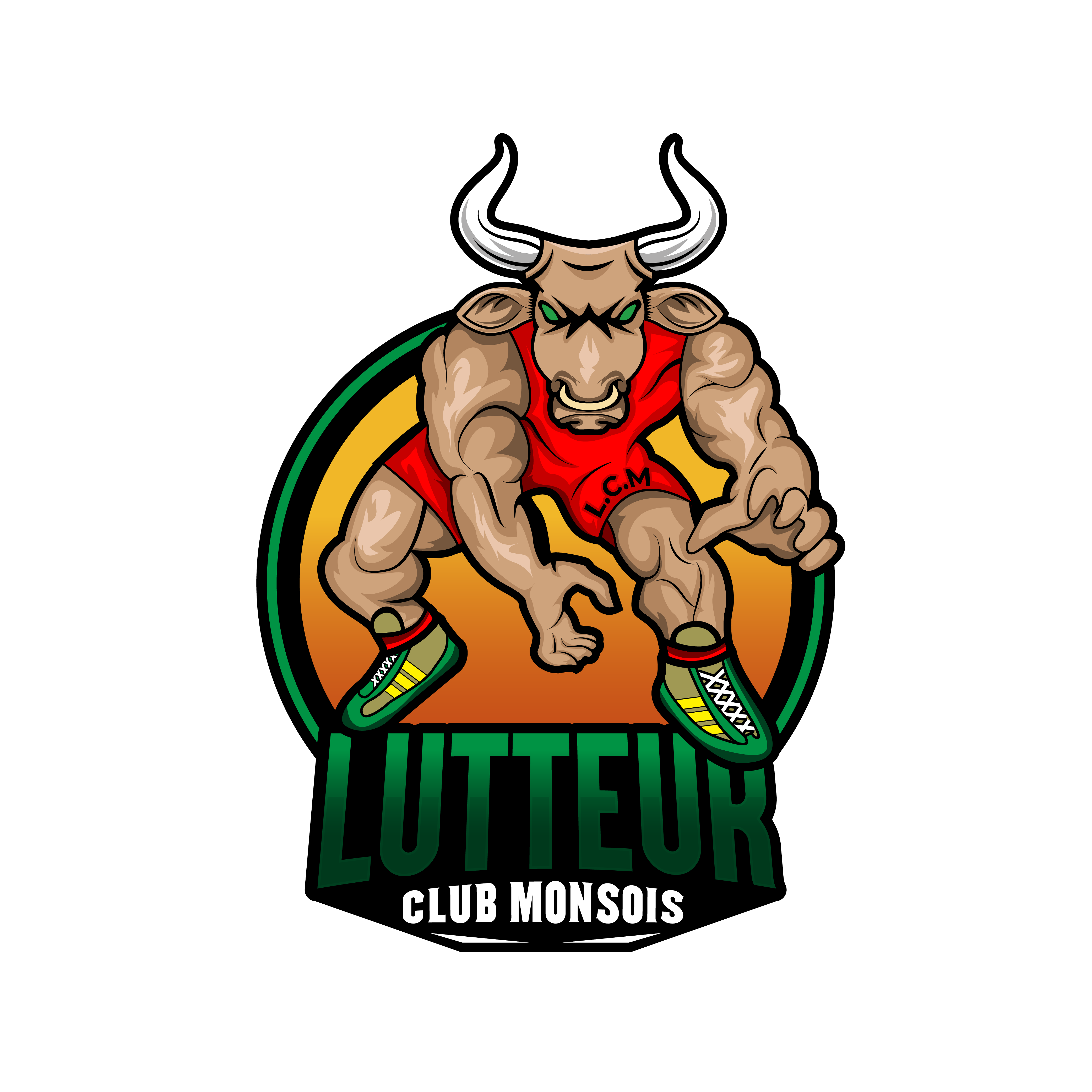 Logo club LUTTEUR CLUB MONSOIS