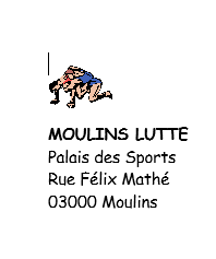 Logo club MOULINS  LUTTE