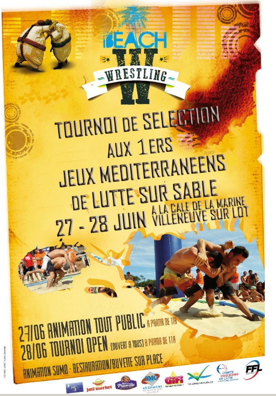 3e open de Beach Wrestling